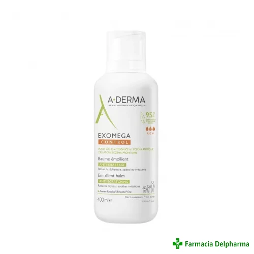 Exomega Control balsam emolient A-derma x 400ml, Pierre Fabre